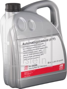 Febi Bilstein 39096 - Automātiskās pārnesumkārbas eļļa adetalas.lv