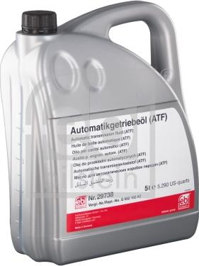 Febi Bilstein 29738 - Automātiskās pārnesumkārbas eļļa adetalas.lv