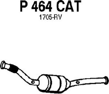 Fenno P464CAT - Katalizators adetalas.lv