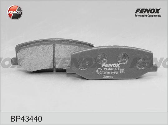 Fenox BP43440 - Bremžu uzliku kompl., Disku bremzes adetalas.lv