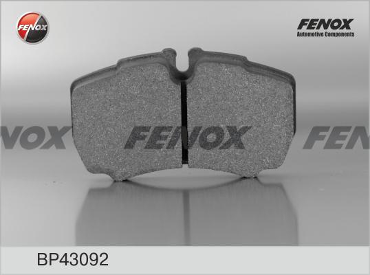 Fenox BP43092 - Bremžu uzliku kompl., Disku bremzes adetalas.lv