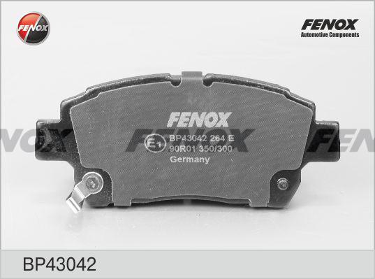 Fenox BP43042 - Bremžu uzliku kompl., Disku bremzes adetalas.lv