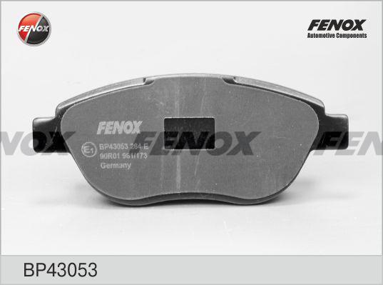 Fenox BP43053 - Bremžu uzliku kompl., Disku bremzes adetalas.lv