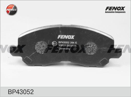 Fenox BP43052 - Bremžu uzliku kompl., Disku bremzes adetalas.lv