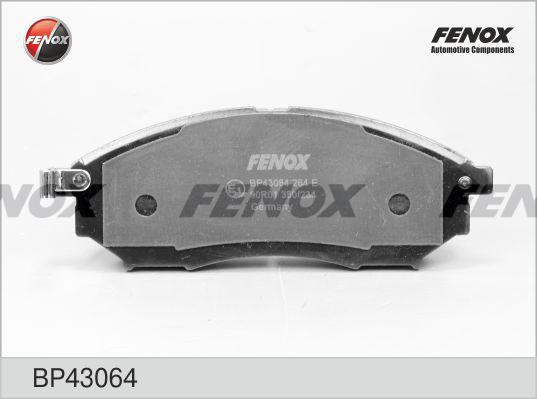 Fenox BP43064 - Bremžu uzliku kompl., Disku bremzes adetalas.lv