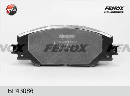 Fenox BP43066 - Bremžu uzliku kompl., Disku bremzes adetalas.lv