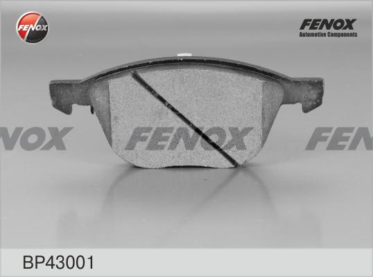 Fenox BP43001 - Bremžu uzliku kompl., Disku bremzes adetalas.lv