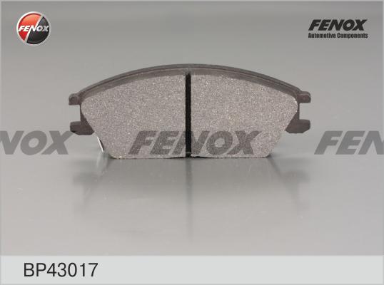 Fenox BP43017 - Bremžu uzliku kompl., Disku bremzes adetalas.lv