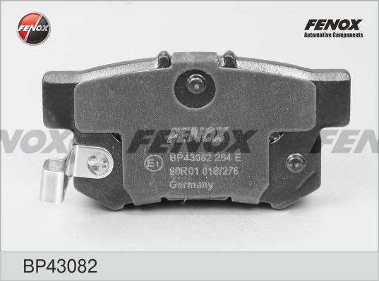 Fenox BP43082 - Bremžu uzliku kompl., Disku bremzes adetalas.lv