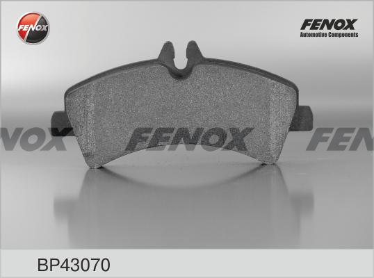 Fenox BP43070 - Bremžu uzliku kompl., Disku bremzes adetalas.lv