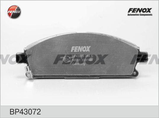 Fenox BP43072 - Bremžu uzliku kompl., Disku bremzes adetalas.lv