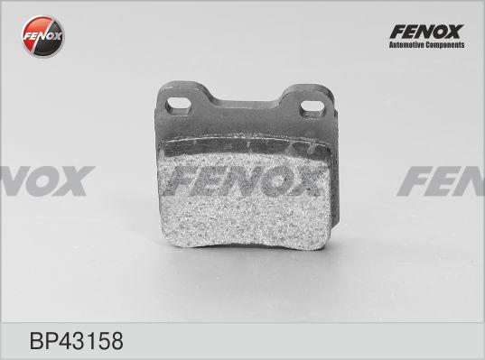 Fenox BP43158 - Bremžu uzliku kompl., Disku bremzes adetalas.lv