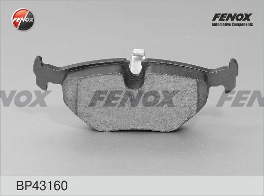 Fenox BP43160 - Bremžu uzliku kompl., Disku bremzes adetalas.lv