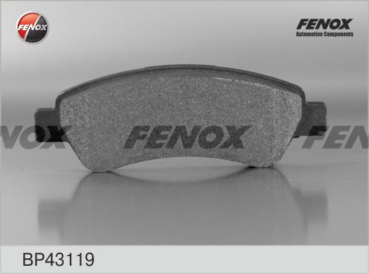 Fenox BP43119 - Bremžu uzliku kompl., Disku bremzes adetalas.lv