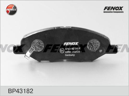 Fenox BP43182 - Bremžu uzliku kompl., Disku bremzes adetalas.lv