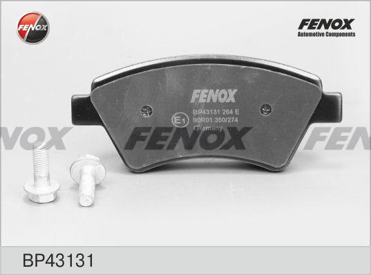 Fenox BP43131 - Bremžu uzliku kompl., Disku bremzes adetalas.lv