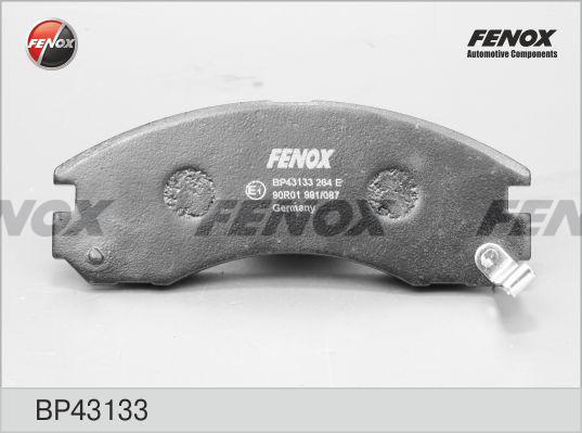 Fenox BP43133 - Bremžu uzliku kompl., Disku bremzes adetalas.lv