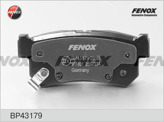 Fenox BP43179 - Bremžu uzliku kompl., Disku bremzes adetalas.lv