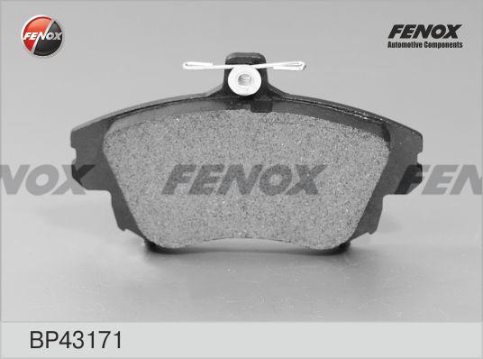 Fenox BP43171 - Bremžu uzliku kompl., Disku bremzes adetalas.lv