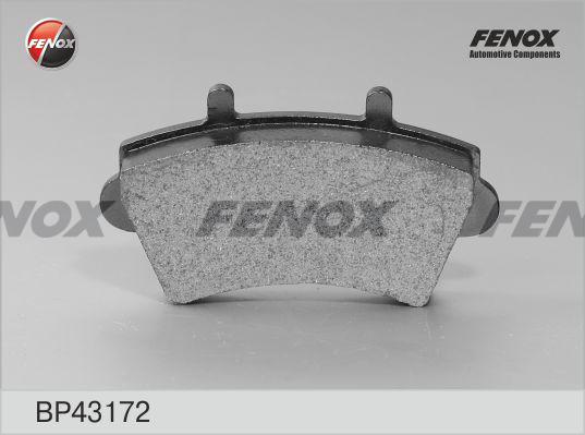 Fenox BP43172 - Bremžu uzliku kompl., Disku bremzes adetalas.lv