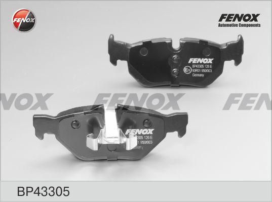 Fenox BP43305 - Bremžu uzliku kompl., Disku bremzes adetalas.lv