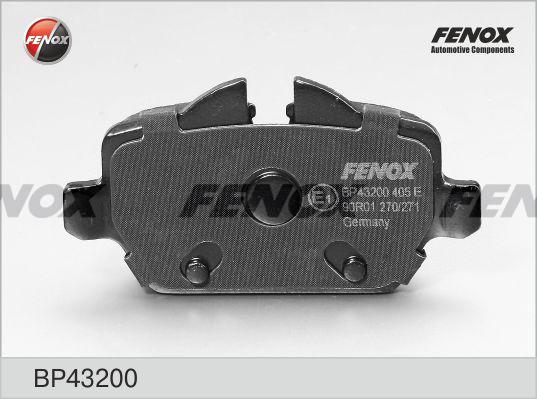 Fenox BP43200 - Bremžu uzliku kompl., Disku bremzes adetalas.lv