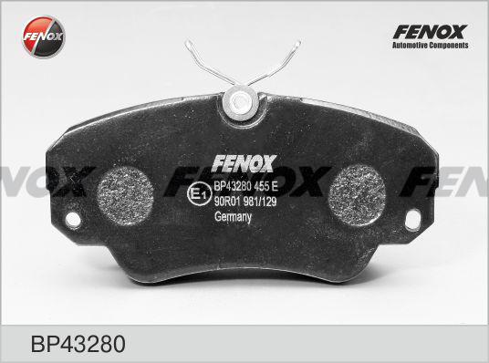 Fenox BP43280 - Bremžu uzliku kompl., Disku bremzes adetalas.lv