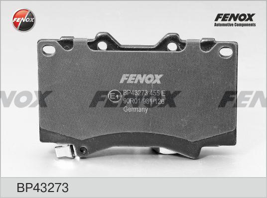 Fenox BP43273 - Bremžu uzliku kompl., Disku bremzes adetalas.lv