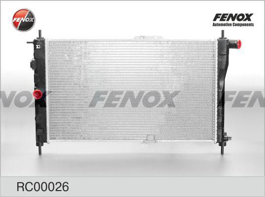 Fenox RC00026 - Radiators, Motora dzesēšanas sistēma adetalas.lv