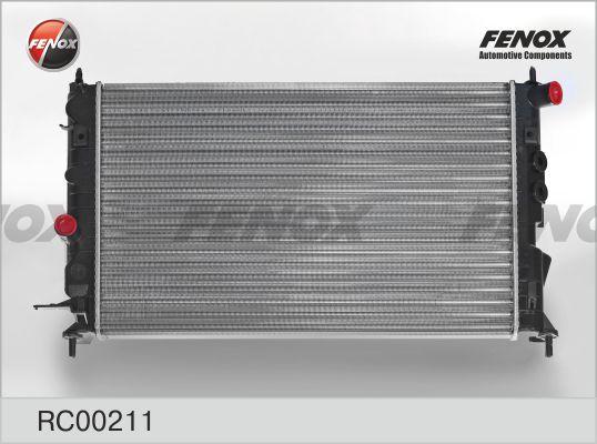 Fenox RC00211 - Radiators, Motora dzesēšanas sistēma adetalas.lv