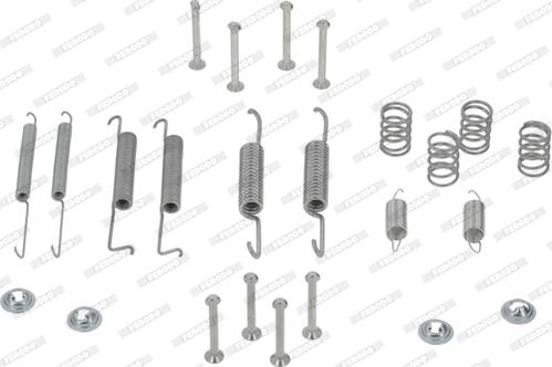 Ferodo FBA16 - Piederumu komplekts, Bremžu loki adetalas.lv
