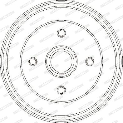 Ferodo FDR329330 - Bremžu trumulis adetalas.lv