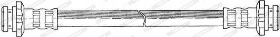 Ferodo FHY3340 - Bremžu šļūtene adetalas.lv