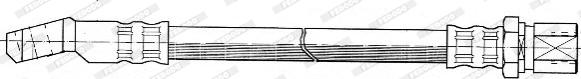 Ferodo FHY2008 - Bremžu šļūtene adetalas.lv