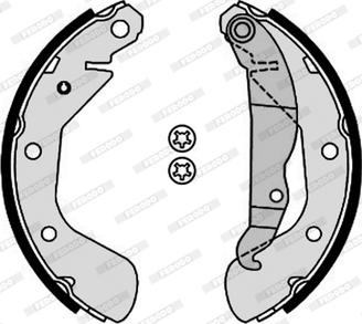 Ferodo FSB4185 - Bremžu loku komplekts adetalas.lv