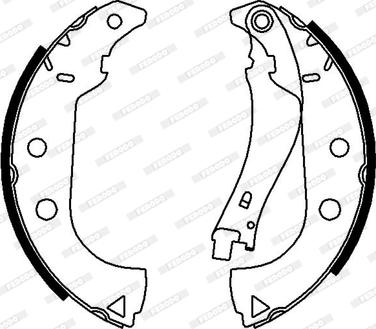 Ferodo FSB675 - Bremžu loku komplekts adetalas.lv