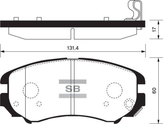 Stellox 000 224-SX - Bremžu uzliku kompl., Disku bremzes adetalas.lv