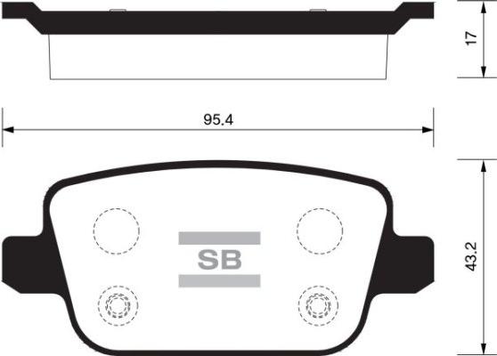 Standard 79-60 - Bremžu uzliku kompl., Disku bremzes adetalas.lv