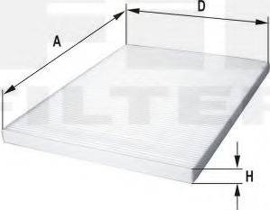 FIL Filter HC 7189 - Filtrs, Salona telpas gaiss adetalas.lv