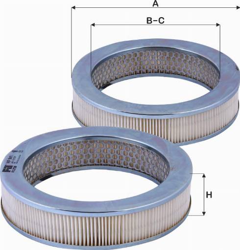 BOSCH 1987429141 - Gaisa filtrs adetalas.lv