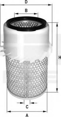 FIL Filter HP 644 K - Gaisa filtrs adetalas.lv