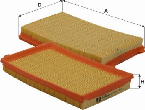 CROSLAND 8411 - Gaisa filtrs adetalas.lv