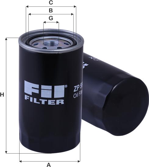 FIL Filter ZP 594 B - Eļļas filtrs adetalas.lv