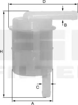 FIL Filter ZP 8068 FP - Degvielas filtrs adetalas.lv