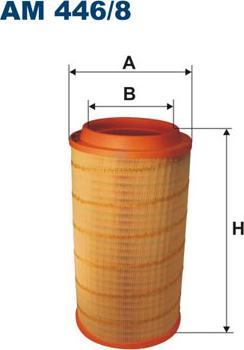 Filtron AM446/8 - Gaisa filtrs adetalas.lv