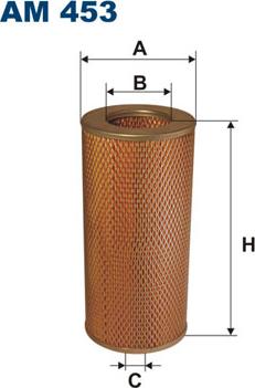 Filtron AM453 - Gaisa filtrs adetalas.lv