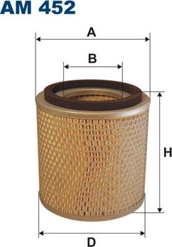 Filtron AM452 - Gaisa filtrs adetalas.lv