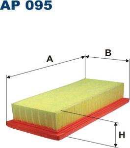 Filtron AP095 - Gaisa filtrs adetalas.lv