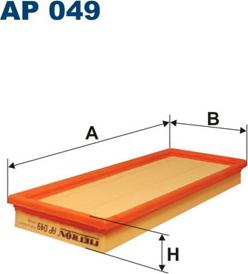 Filtron AP049 - Gaisa filtrs adetalas.lv