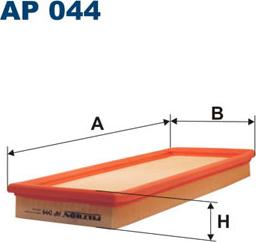 Filtron AP044 - Gaisa filtrs adetalas.lv